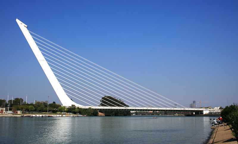 Puente del Alamillo, Sevilla.