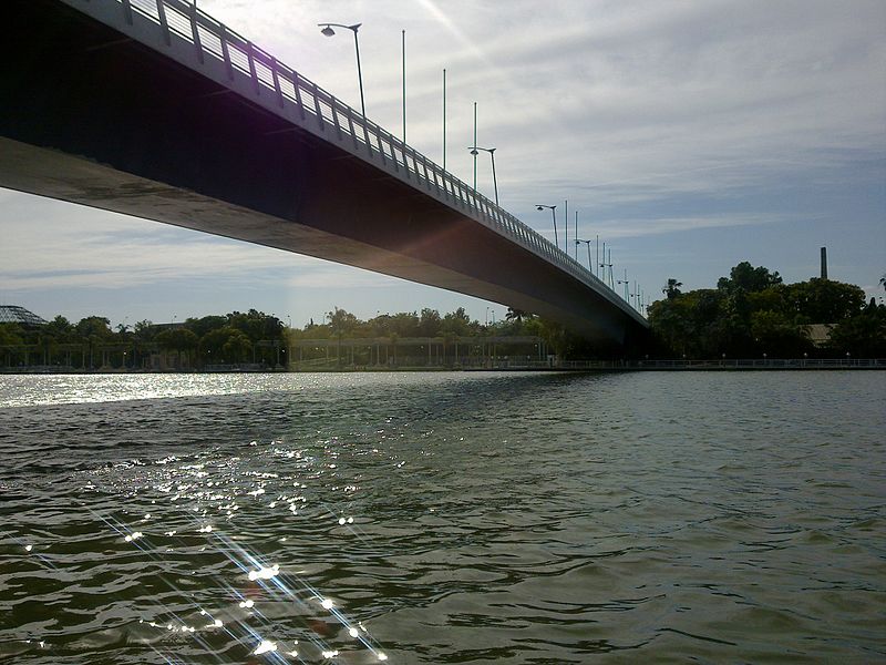 Pasarela de la Cartuja, Sevilla.