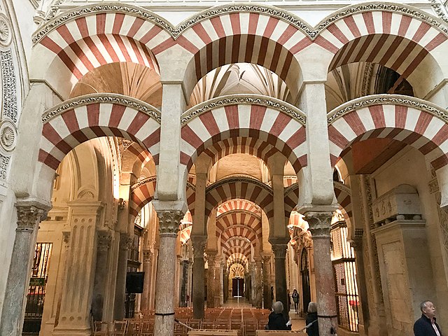 Interior de la Mezquita de Córdoba