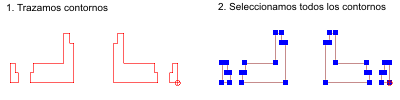 Selección de contornos