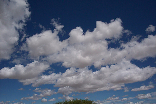 Cielo con nubes